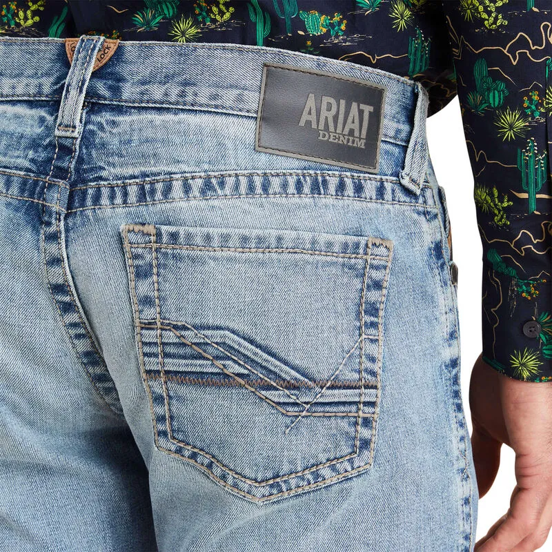 ARIAT MENS M7 SLIM 3D COURTLAND STRAIGHT JEANS (SHASTA)