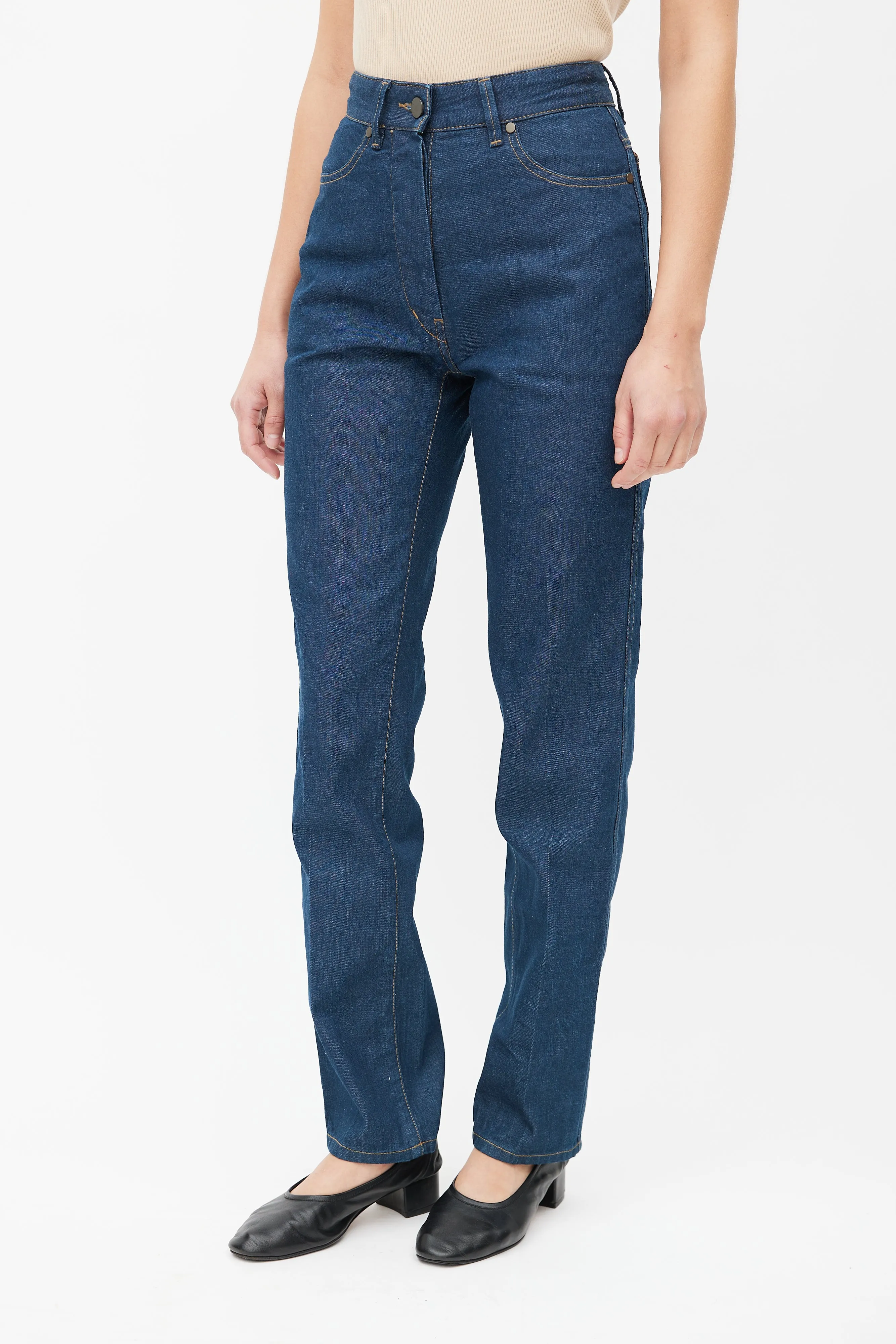 Blue Slim Denim Jeans