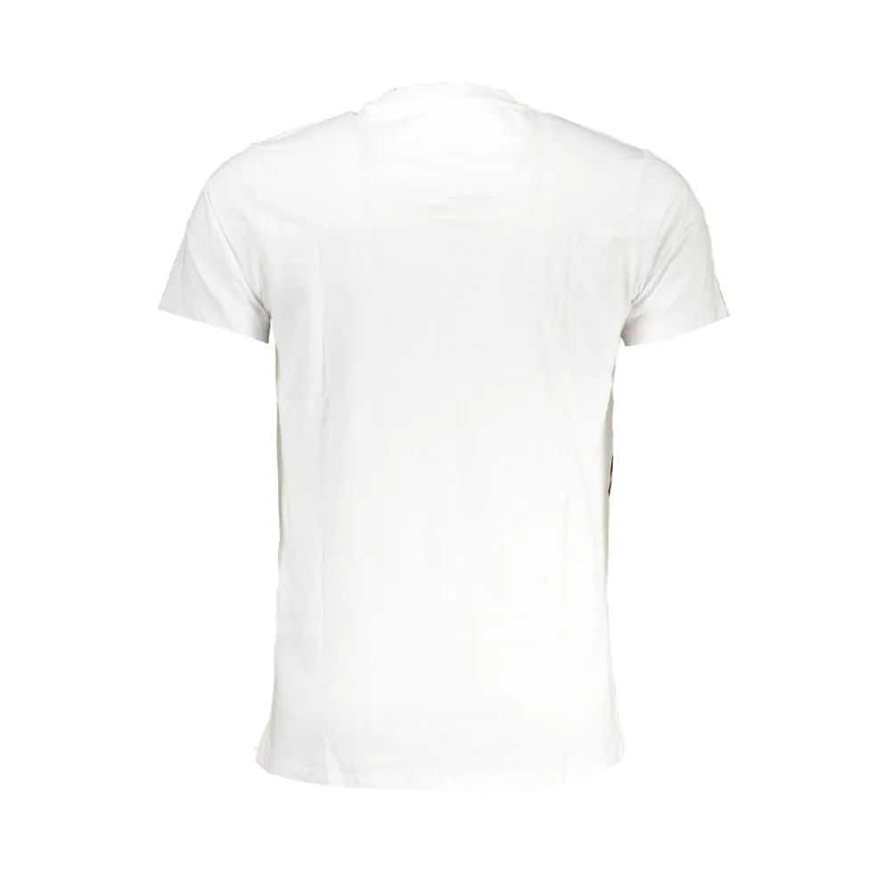 Cavalli Class White Cotton Men's T-Shirt