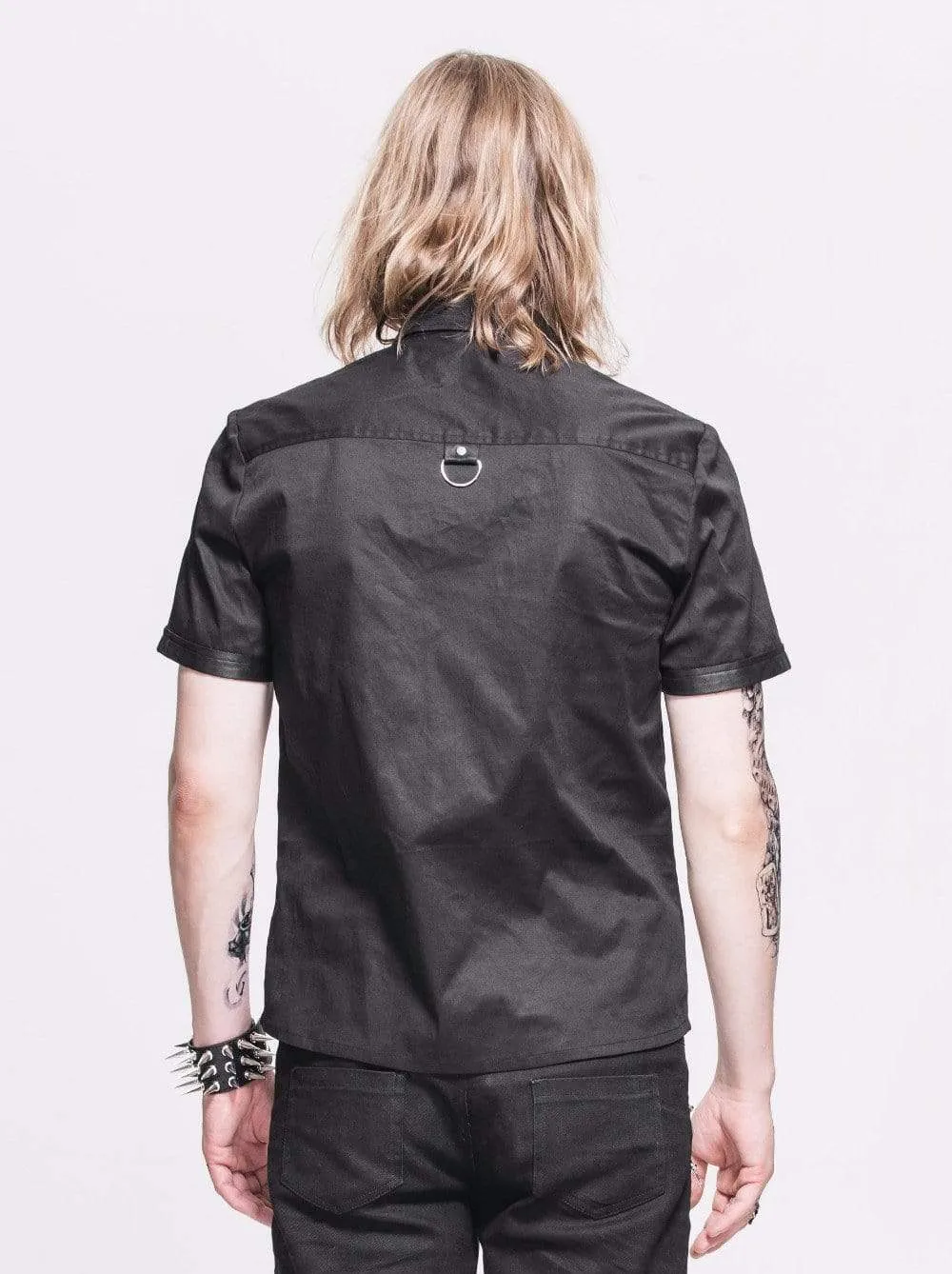Devil Steampunk Black Shirt