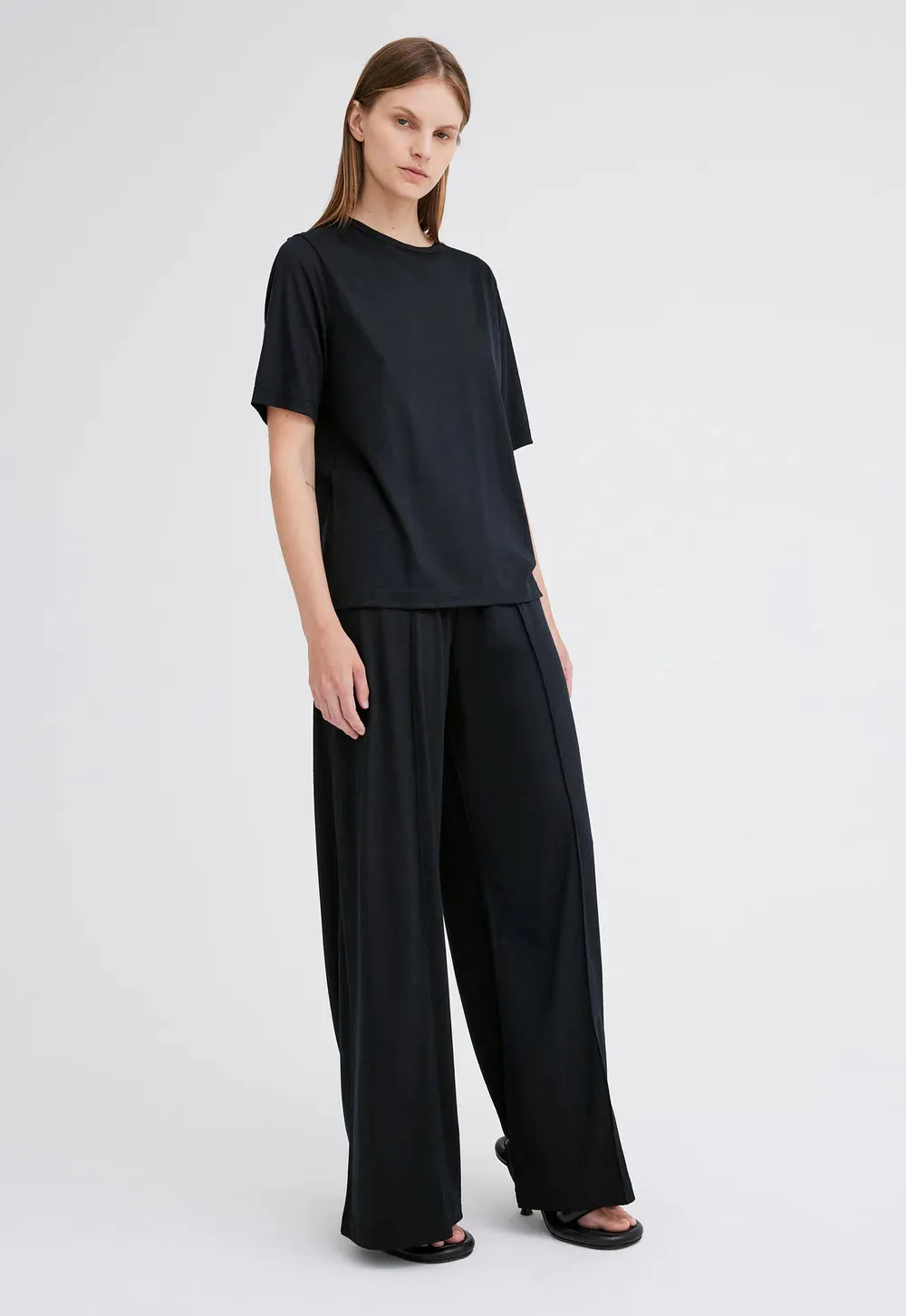 Jac   Jack Getz Wool Tee - Black