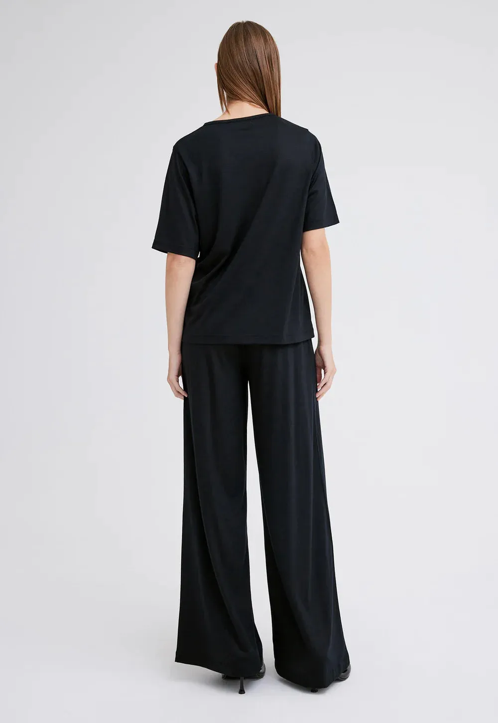 Jac   Jack Getz Wool Tee - Black