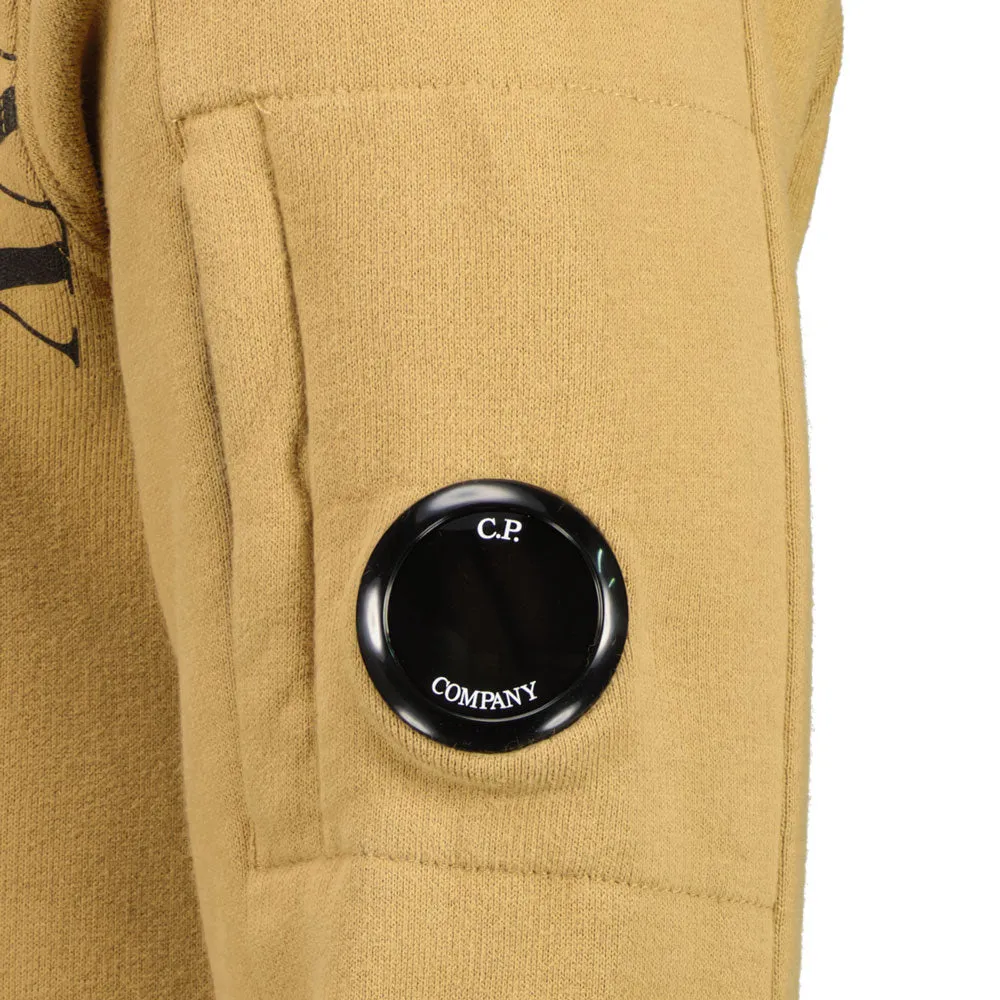 Junior Fleece Logo Print Lens Hoodie