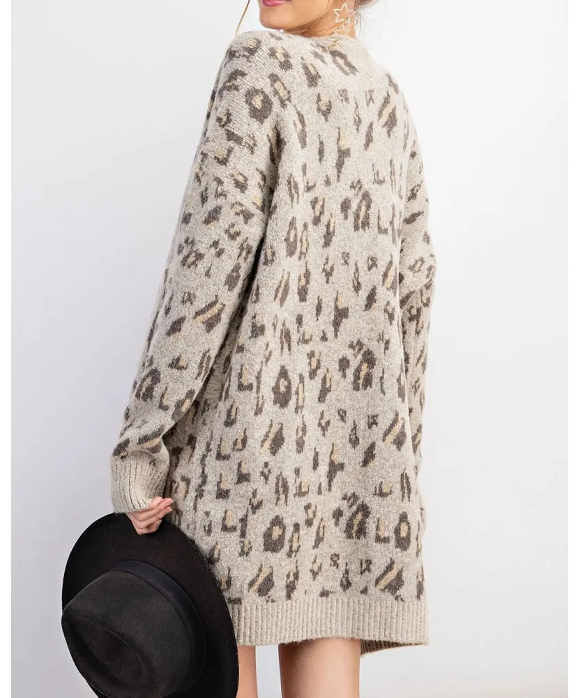 Own It Leopard Cardigan