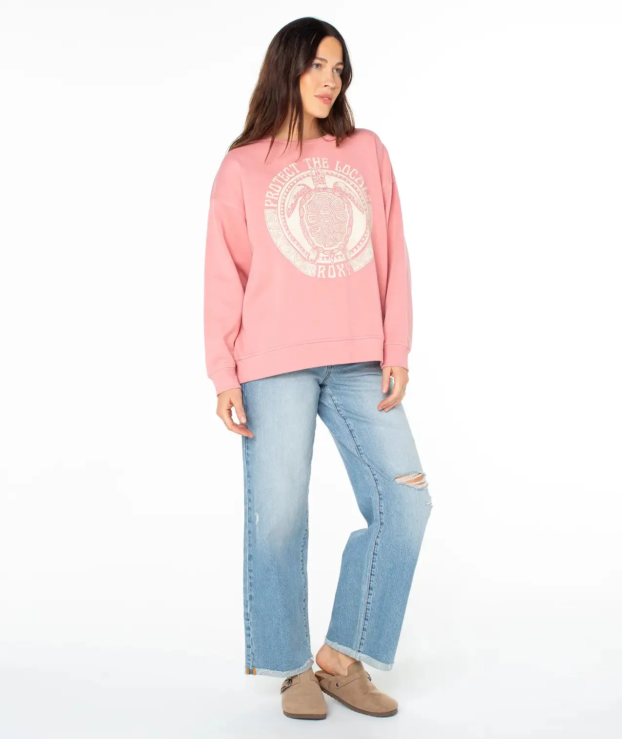 Roxy Women’s Morning Hike Crew Sweatshirt