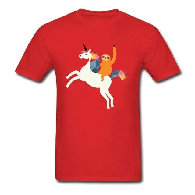 Sloth Riding Unicorn Shirt