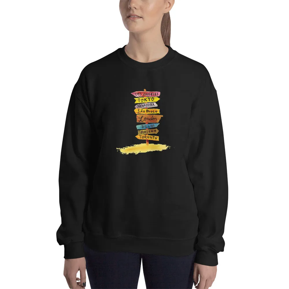 Travel Diaries Women's Sweatshirt