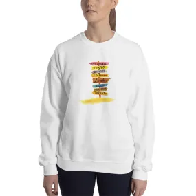 Travel Diaries Women's Sweatshirt