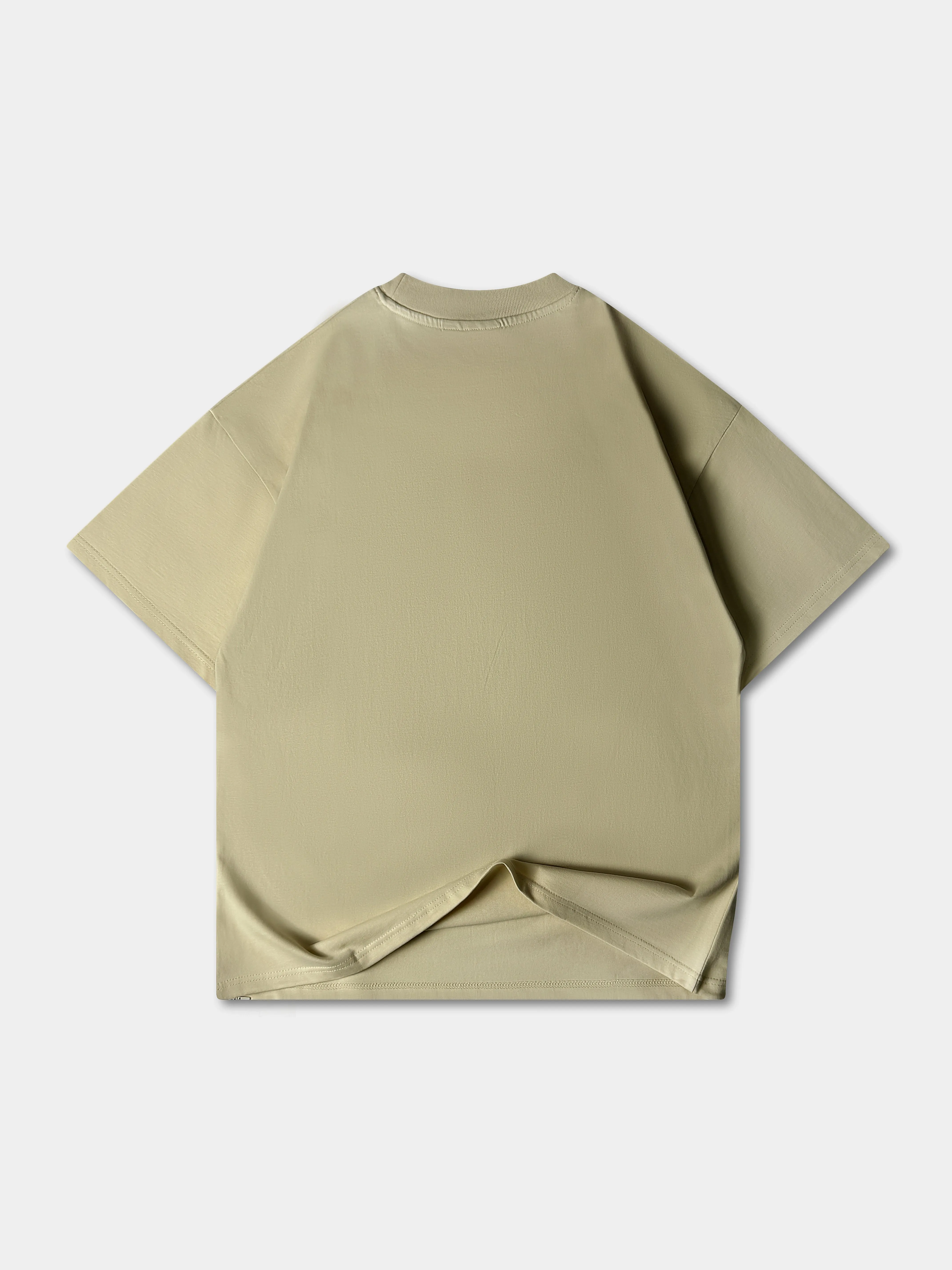 Vibn Luxury Heavyweight Blank T-Shirt - Cream